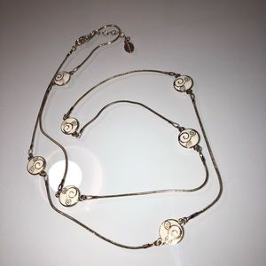 Disney Mickey Mouse Emblem Long Necklace